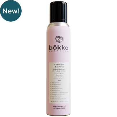 bōkka BOTÁNIKA show off & shine ILLUMINATING STYLING SPRAY 10 Fl. Oz.