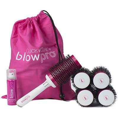 blowpro click-n-curl brush set™ - large 8 pc.