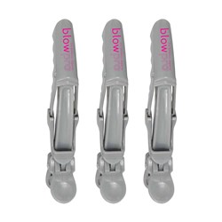 blowpro clips - silver 3 pk.