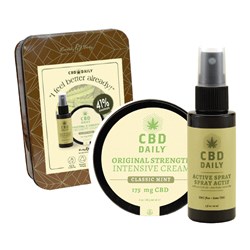 Earthly Body CBD Daily Active Recovery Set - Original Strength 2 pc.