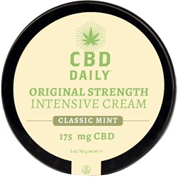Earthly Body CBD Daily Original Strength Intensive Cream Classic Mint 5 Fl. Oz.