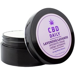 Earthly Body CBD Daily Original Strength Intensive Cream Lavender 1.7 Fl. Oz.