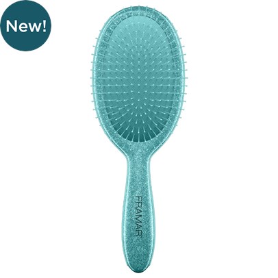 Framar Glitter Detangle Brush - Frosting
