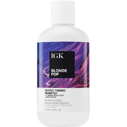 IGK BLONDE POP Purple Toning Shampoo 8 Fl. Oz.