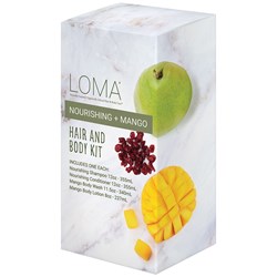 LOMA Nourishing + Mango Holiday Haircare & Body Collection Duos 4 pc.
