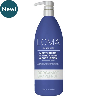 LOMA Moisturizing Styling Cream & Body Lotion Liter