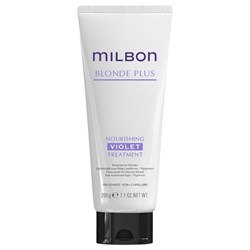 Milbon NOURISHING VIOLET TREATMENT 7.1 Fl. Oz.