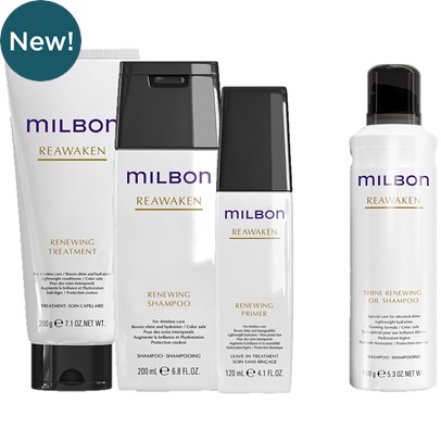 Milbon REAWAKEN Retail Kit 4 pc.