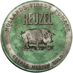 Reuzel Green Pomade Grease Medium Hold 4 Fl. Oz.