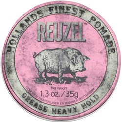 Reuzel Pink Pomade Grease Heavy Hold 1.3 Fl. Oz.