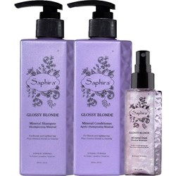 Saphira Glossy Blonde Trio 3 pc.