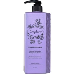 Saphira Glossy Blonde Mineral Shampoo Liter