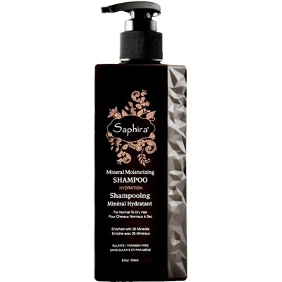 Saphira Mineral Moisturizing Shampoo 8.5 Fl. Oz.