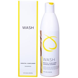 Sunlights WASH Keratin + Sunflower Cleansing Shampoo 12 Fl. Oz.