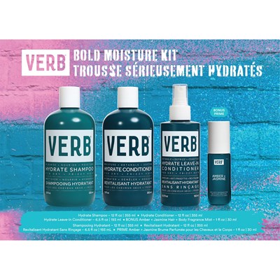 Verb bold moisture kit 4 pc.