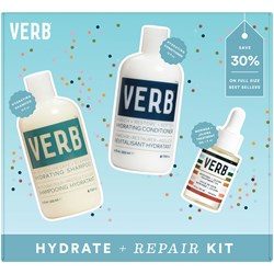 Verb hydrate + repair holiday kit 3 pc.