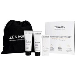 Zenagen Revolve Women's Densifying Travel Trio Holiday Set 4 pc.