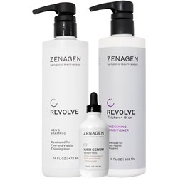 Zenagen Men's Revolve 16 oz. Duo + Serum 3 pc.